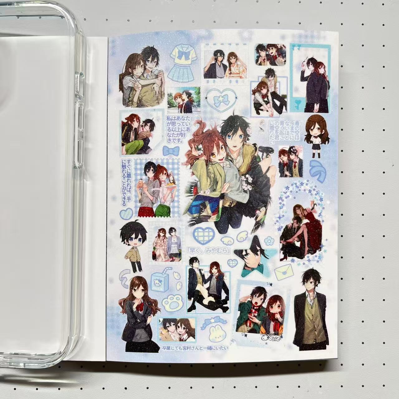【Limited Edition 12】Chronicle Of Time's Love Sticker Book Handmade Sticker Phone Case