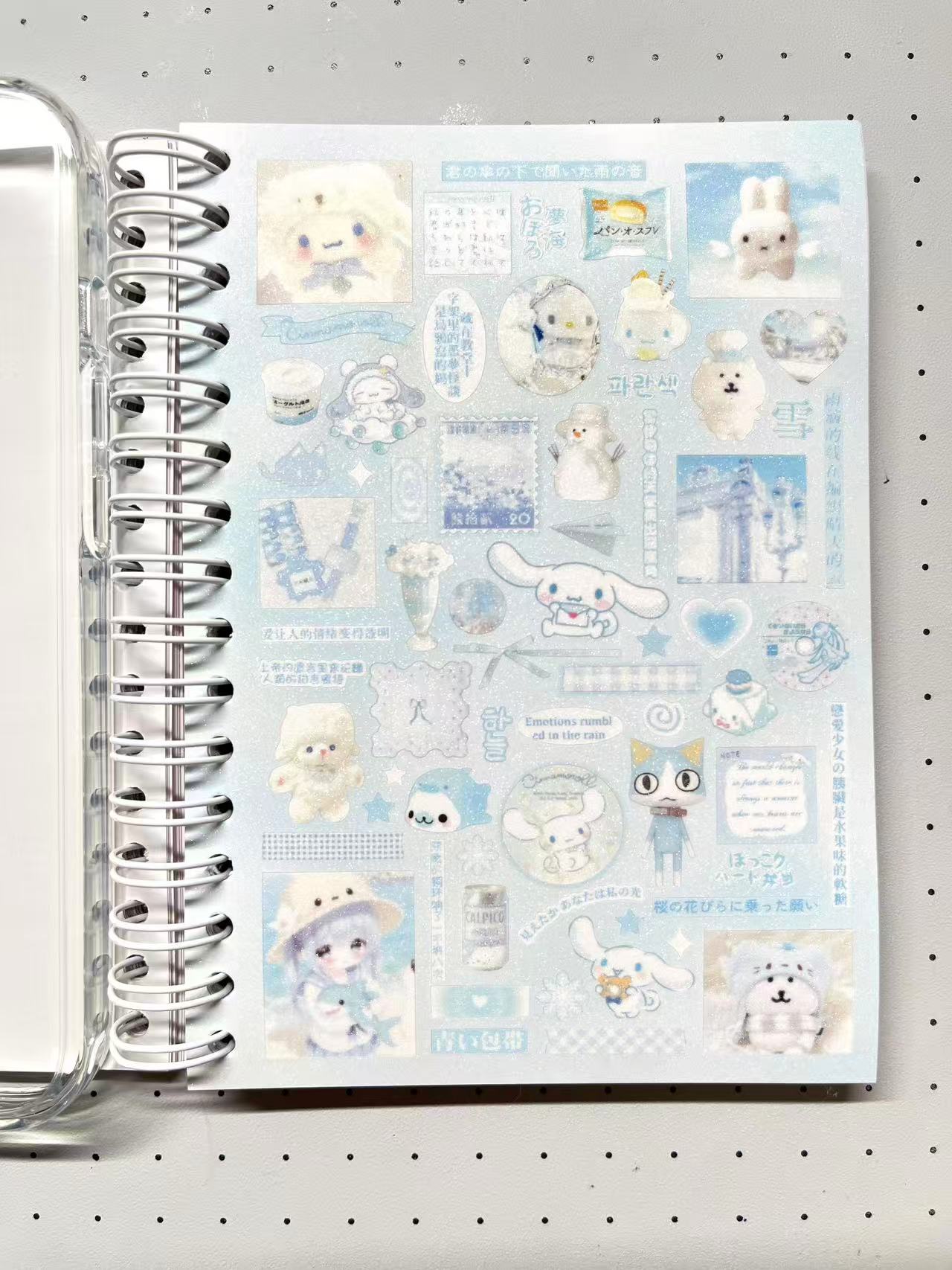 【Limited Edition 11】Cream Fantasia Sticker Book Handmade Sticker Phone Case