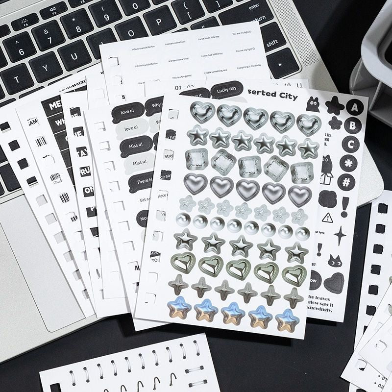 60Pages Fragments Of Time Sticker Book