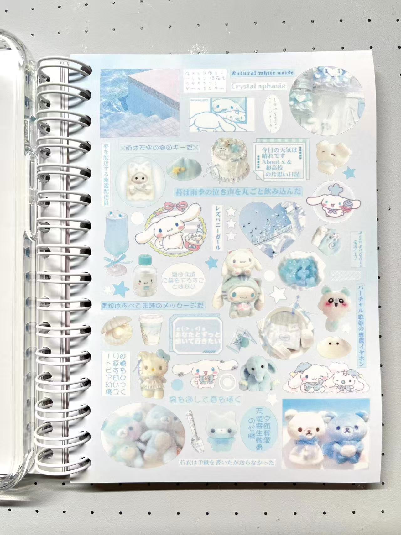 【Limited Edition 11】Cream Fantasia Sticker Book Handmade Sticker Phone Case