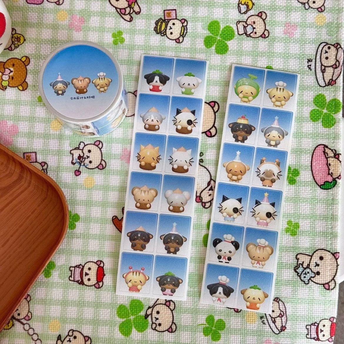 13.75inches Best Friend ID Photo Sticker Roll