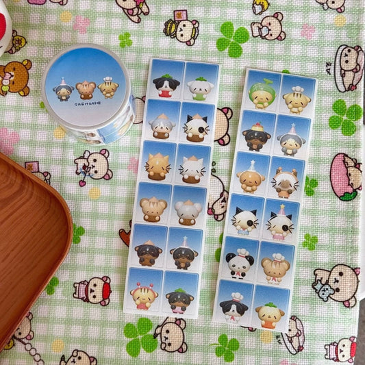 13.75inches Best Friend ID Photo Sticker Roll