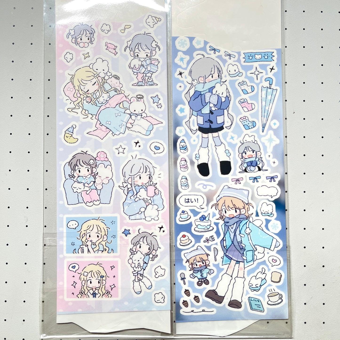 13.75inches First Love in Winter Sticker Roll