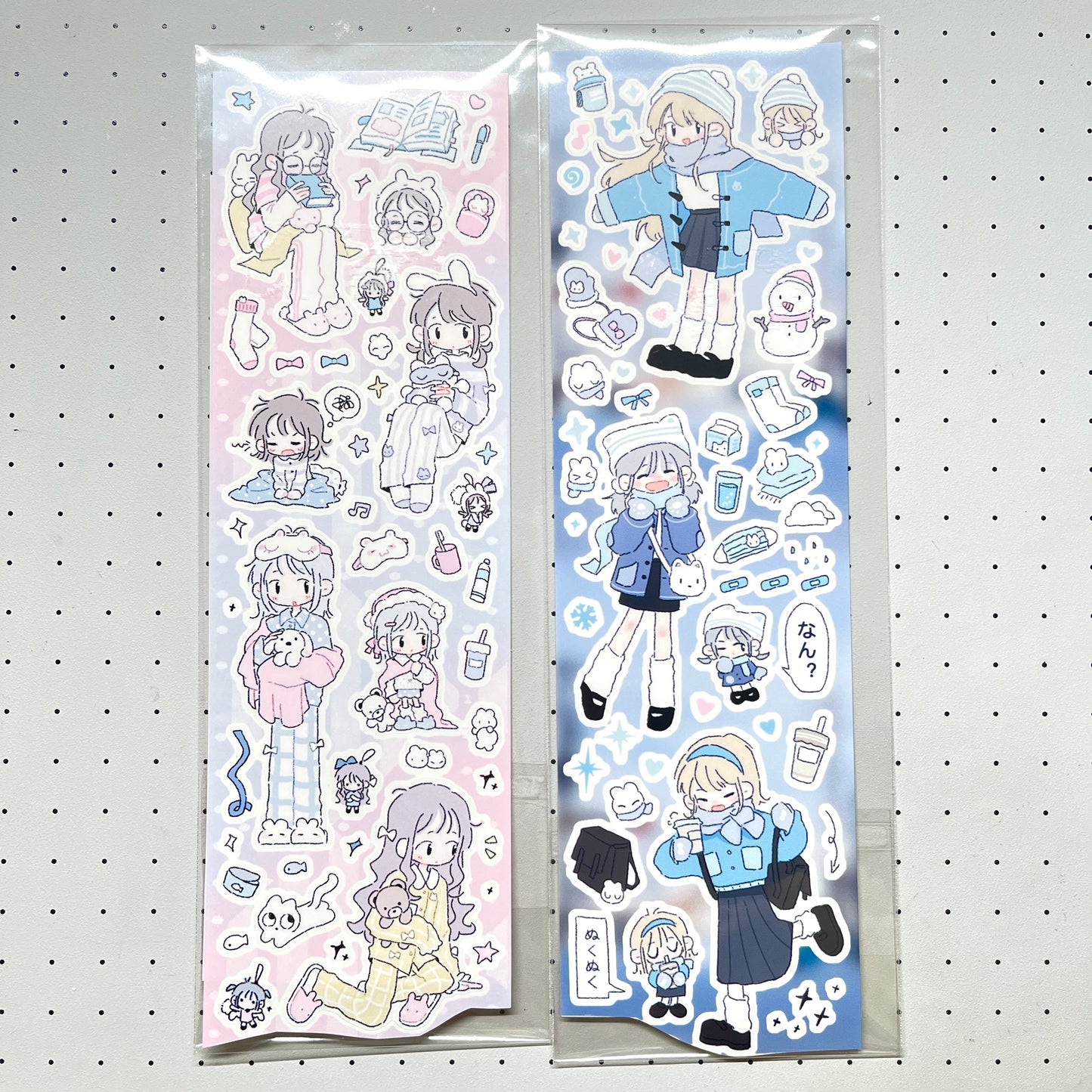 13.75inches First Love in Winter Sticker Roll