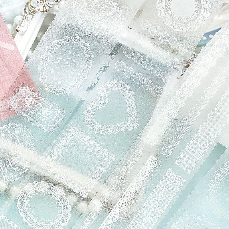 13.78inches Crush Of Letters Sticker Roll