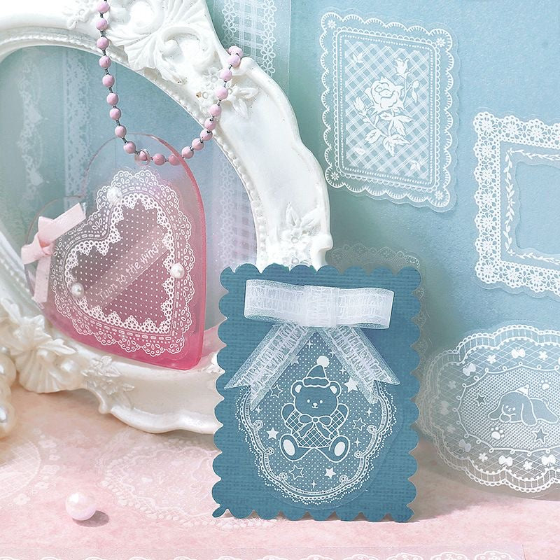 13.78inches Crush Of Letters Sticker Roll