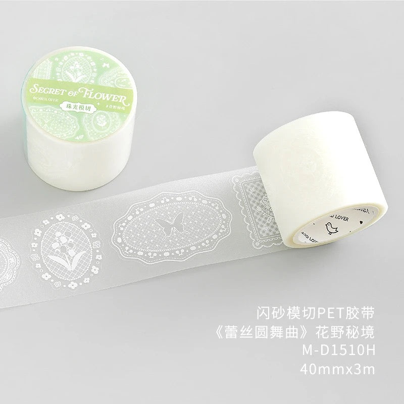 13.78inches Crush Of Letters Sticker Roll
