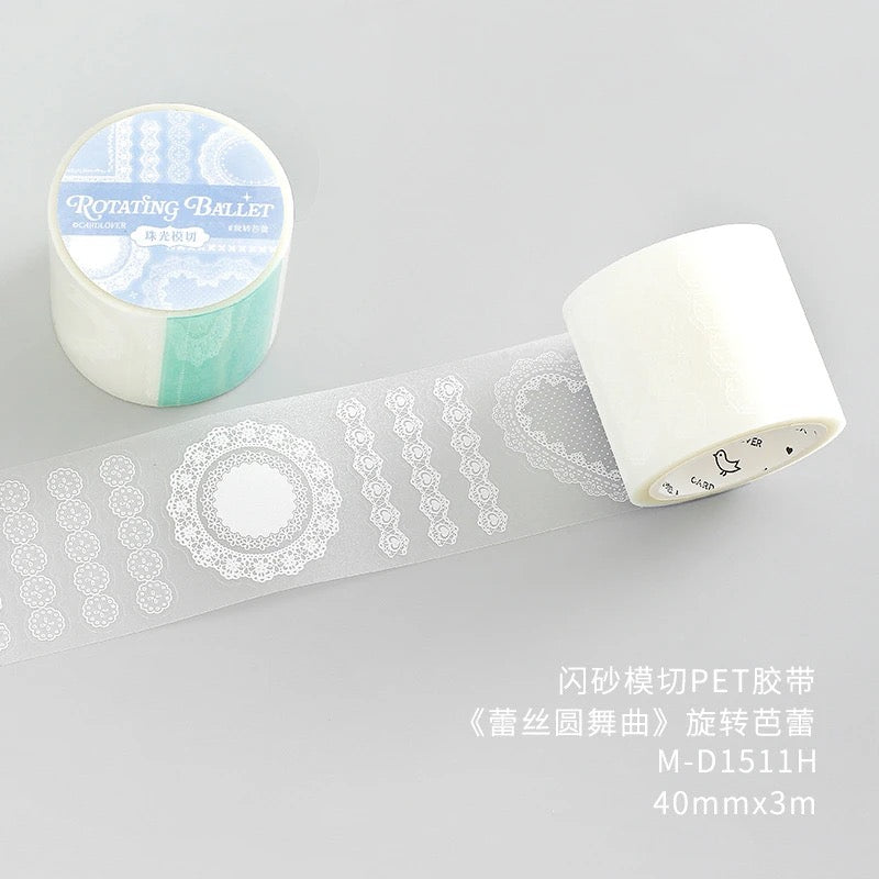 13.78inches Crush Of Letters Sticker Roll