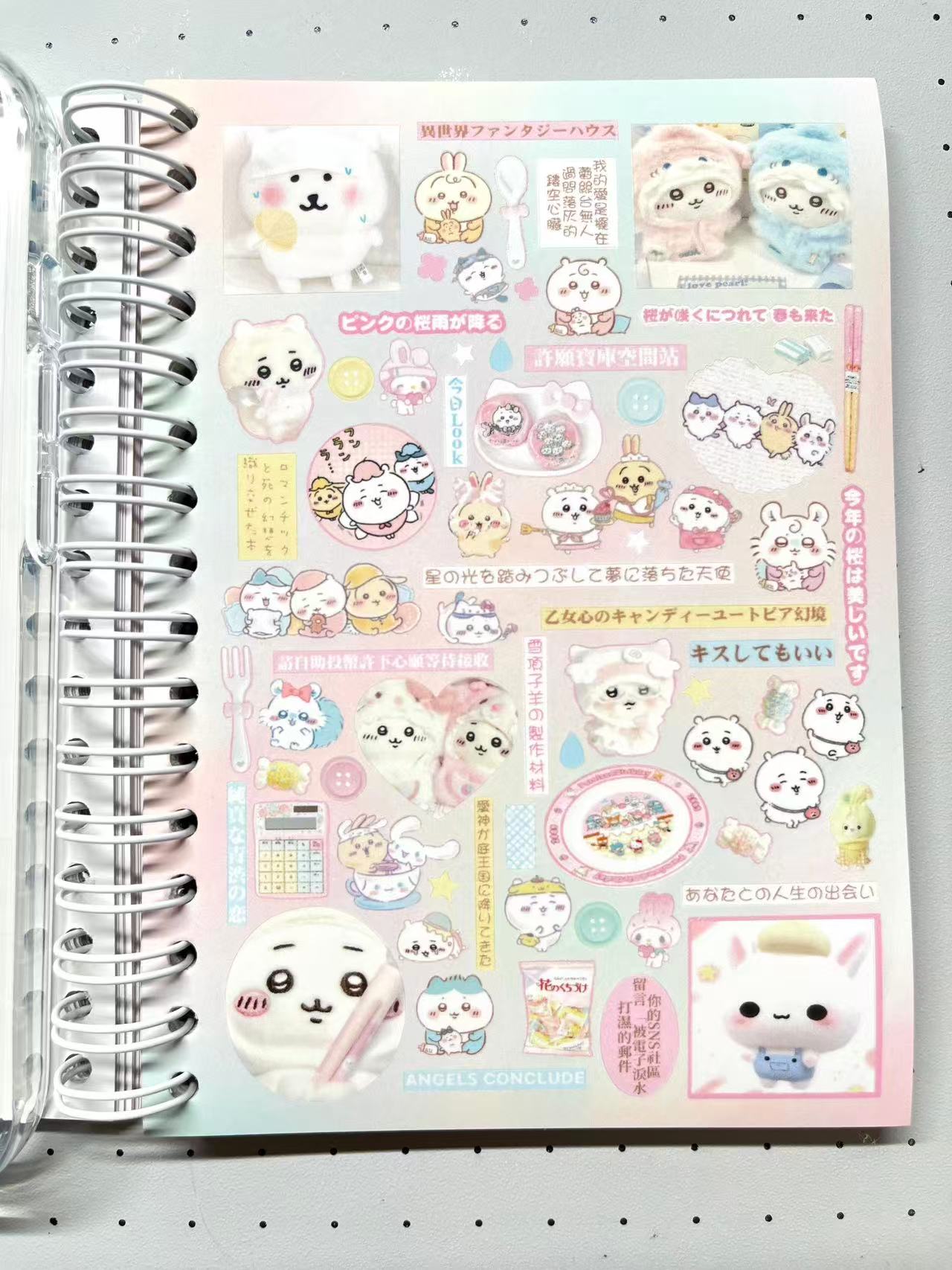 【Limited Edition 11】Cream Fantasia Sticker Book Handmade Sticker Phone Case