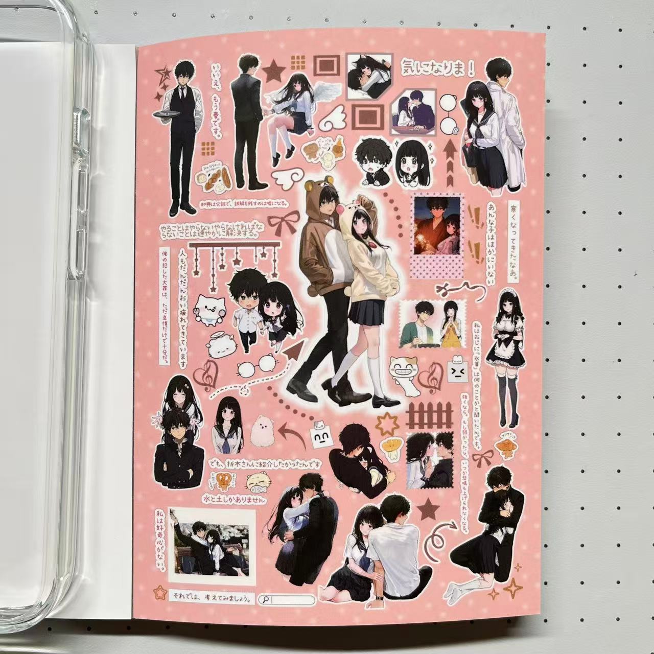 【Limited Edition 12】Chronicle Of Time's Love Sticker Book Handmade Sticker Phone Case