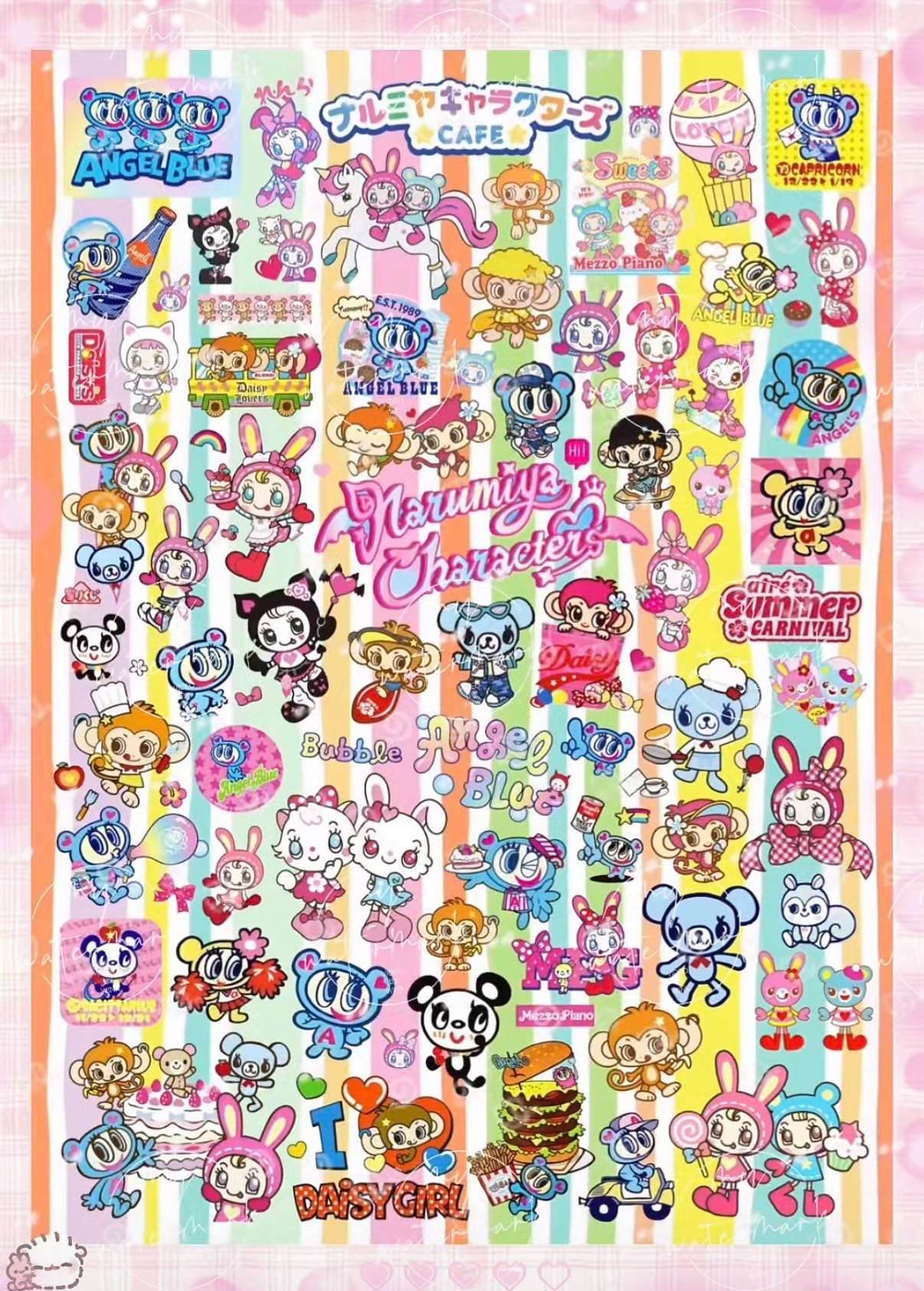 【Pre-Order】Wonderland Shop Sticker Book(Single Pages Can Be Purchased Individually)