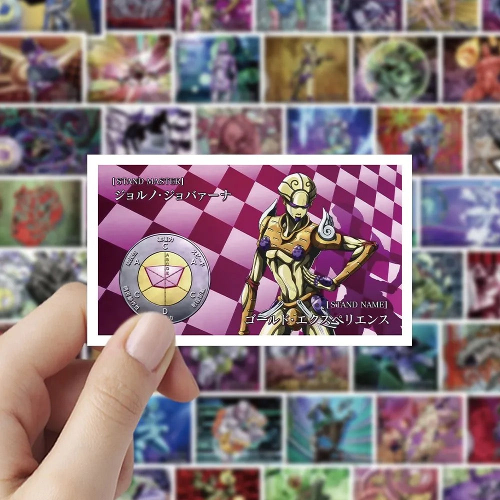 96Pcs JoJo's Bizarre Adventure Stand Stickers