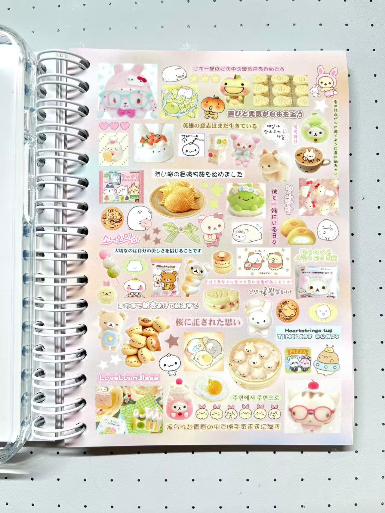 【Limited Edition 11】Cream Fantasia Sticker Book Handmade Sticker Phone Case