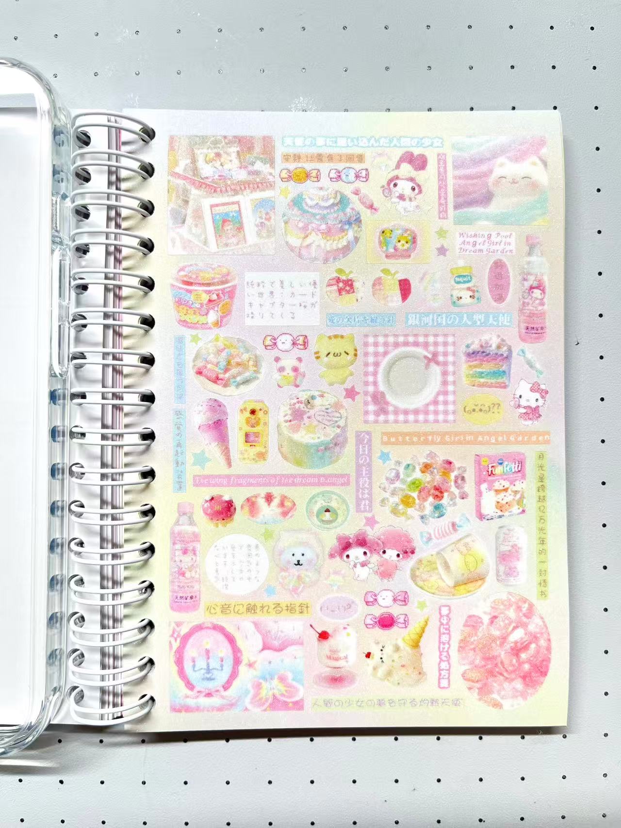【Limited Edition 11】Cream Fantasia Sticker Book Handmade Sticker Phone Case