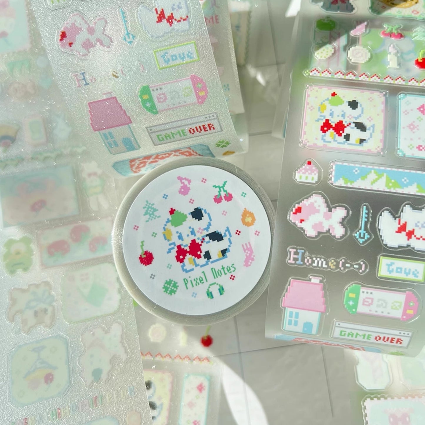 18.11inches Pixel Memo Sticker Roll