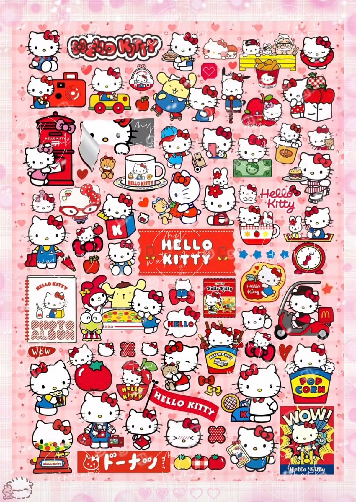 【Pre-Order】Wonderland Shop Sticker Book(Single Pages Can Be Purchased Individually)