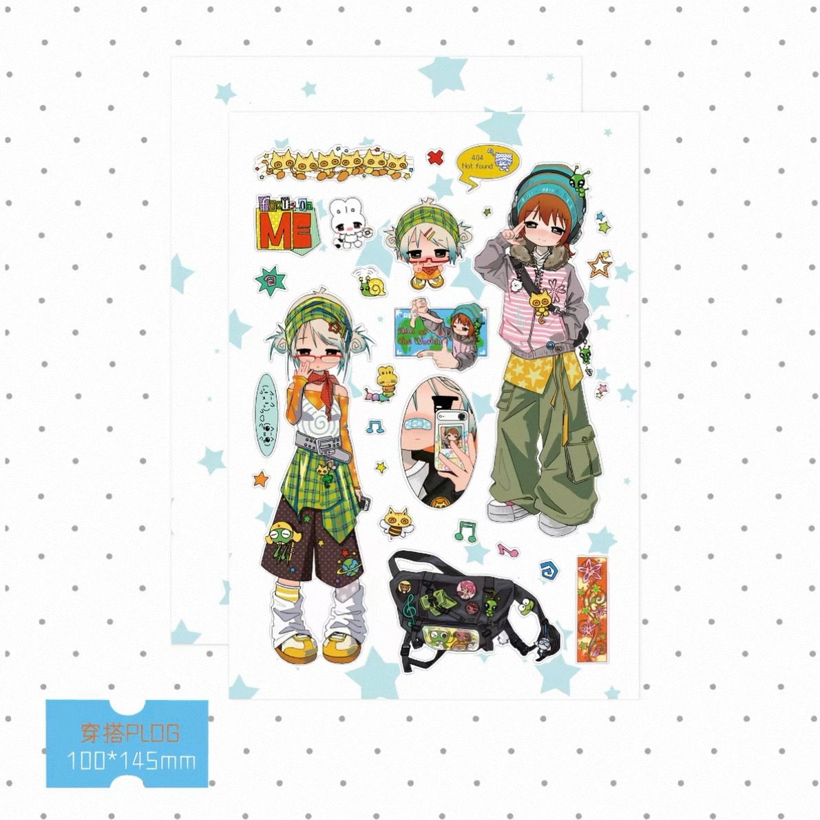 OOTD Cute Sticker Sheets