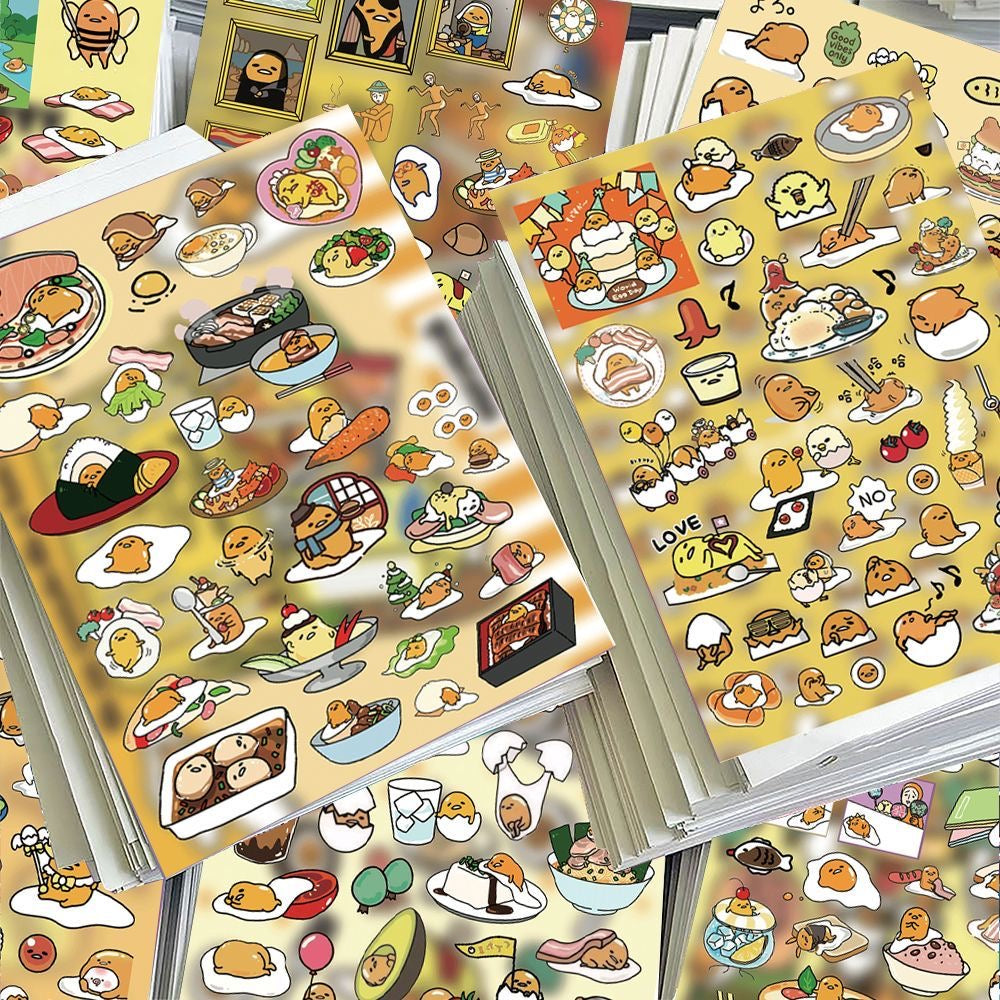 8 Sheets Gudetama‌ Stickers