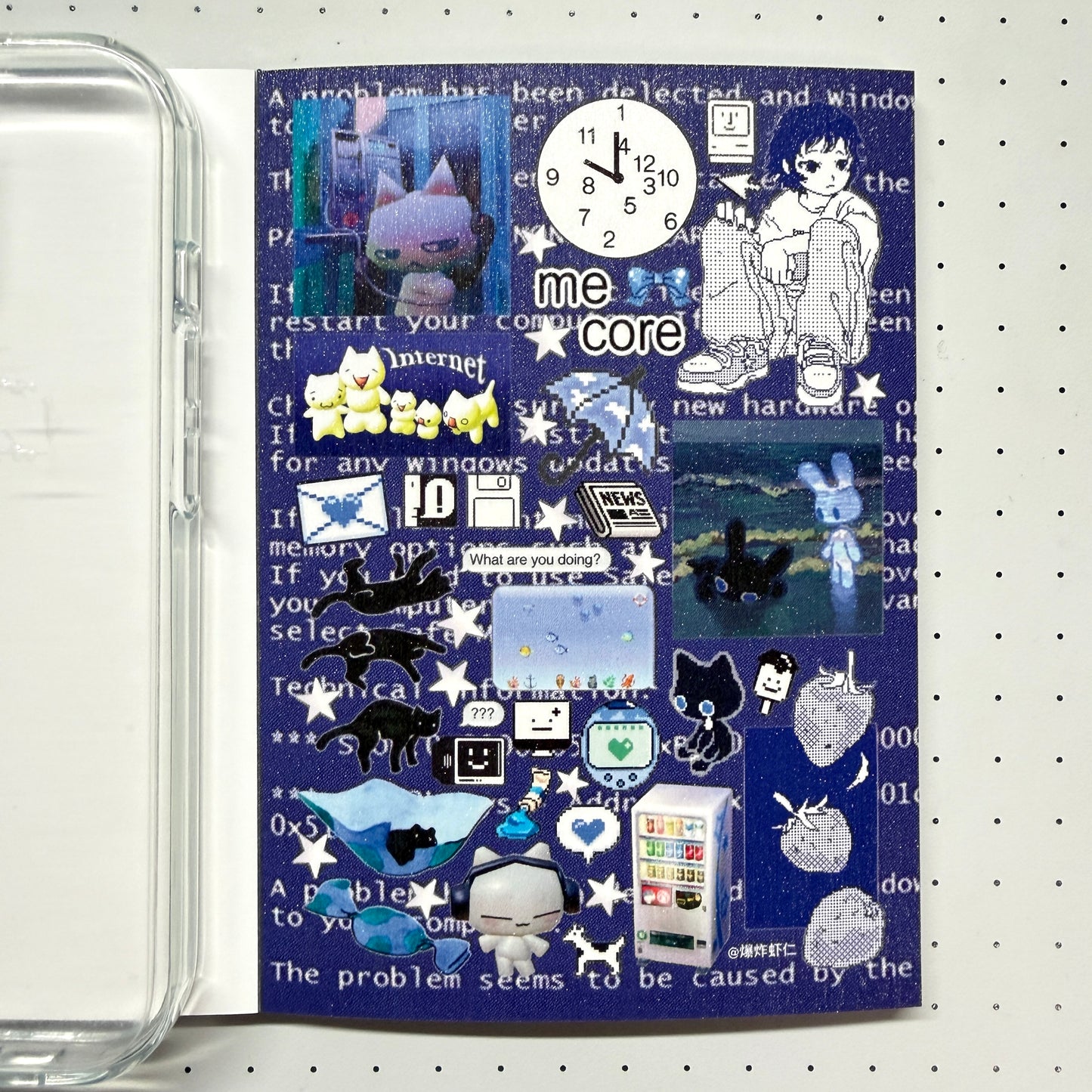 【Limited Edition 13】Soul Resonance Sticker Book Handmade Sticker Phone Case