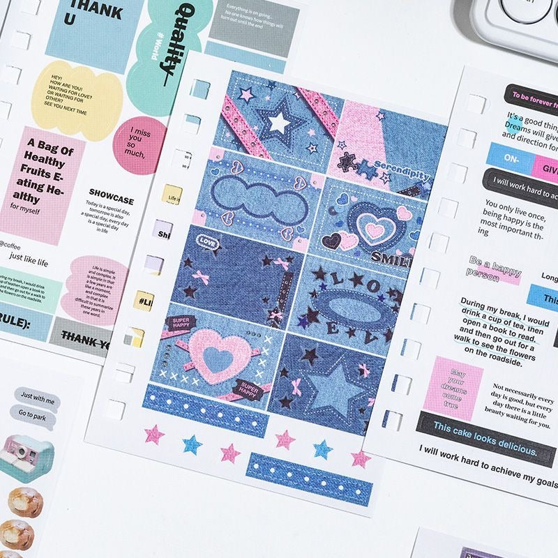 60Pages Fragments Of Time Sticker Book