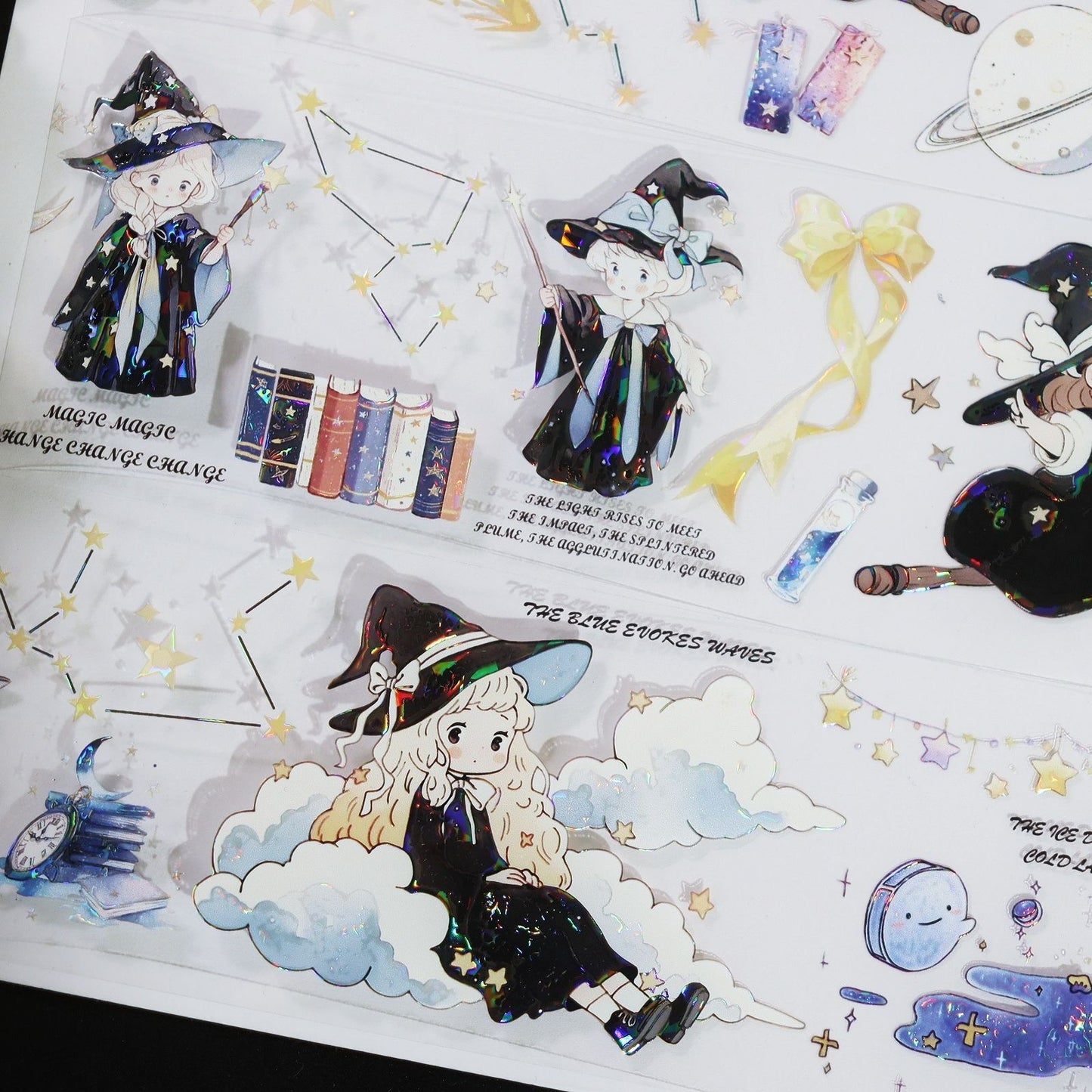 1M Little Witch Sticker Roll