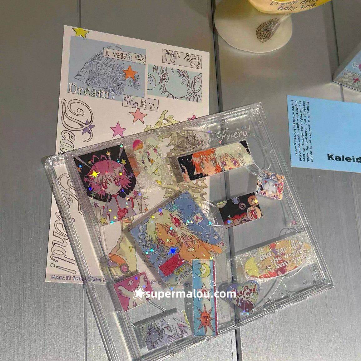 1Pcs Dear Friend Seahorse Sticker