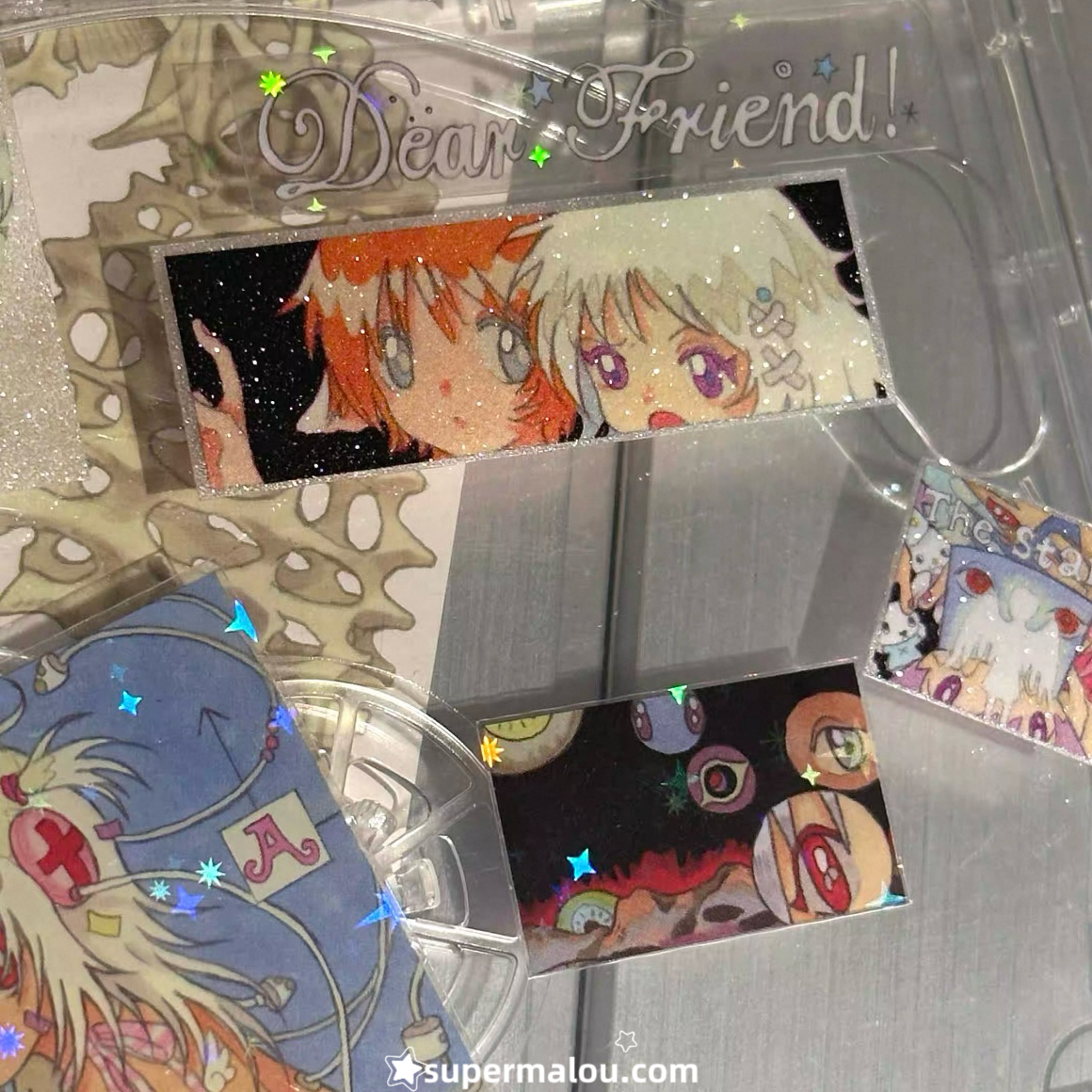 1Pcs Dear Friend Seahorse Sticker