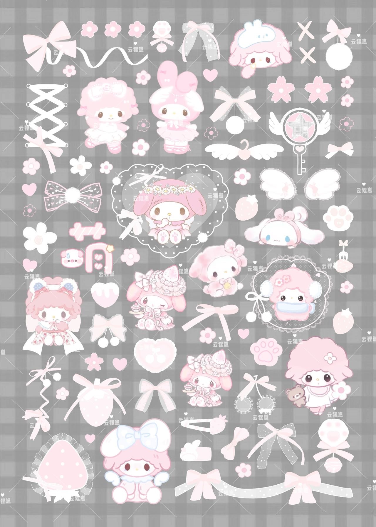 【Pre-Order】Curling up like a kitten Sticker Book(Single Pages Can Be Purchased Individually)