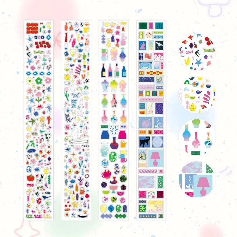 2.1m Inspiration Fragments Deco Sticker Roll