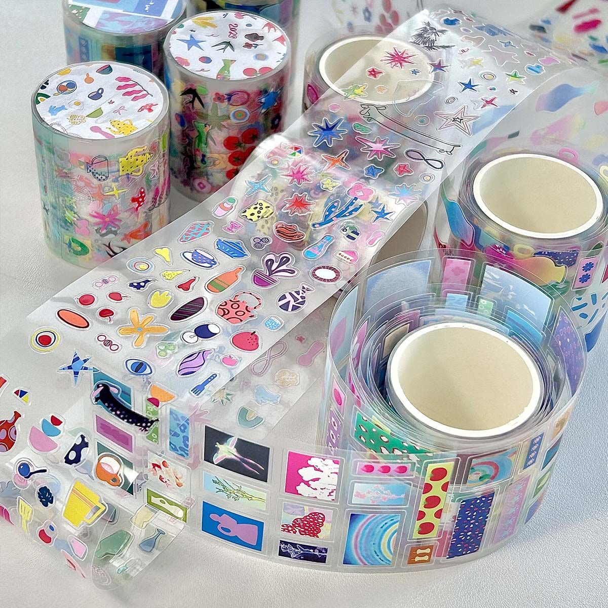 2.1m Inspiration Fragments Deco Sticker Roll