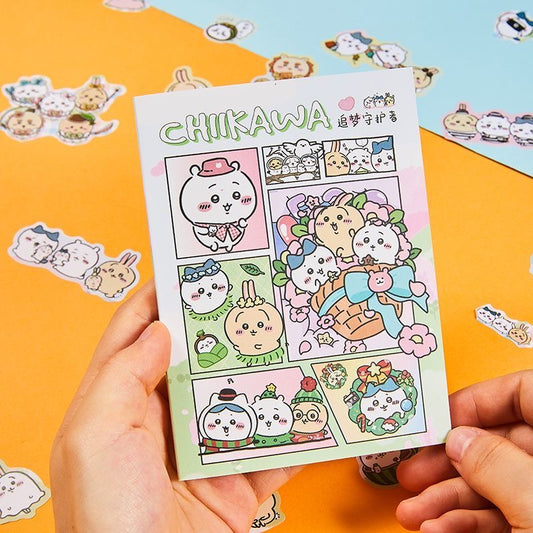 20Pages Chiikawa Sticker Book Set Of 4