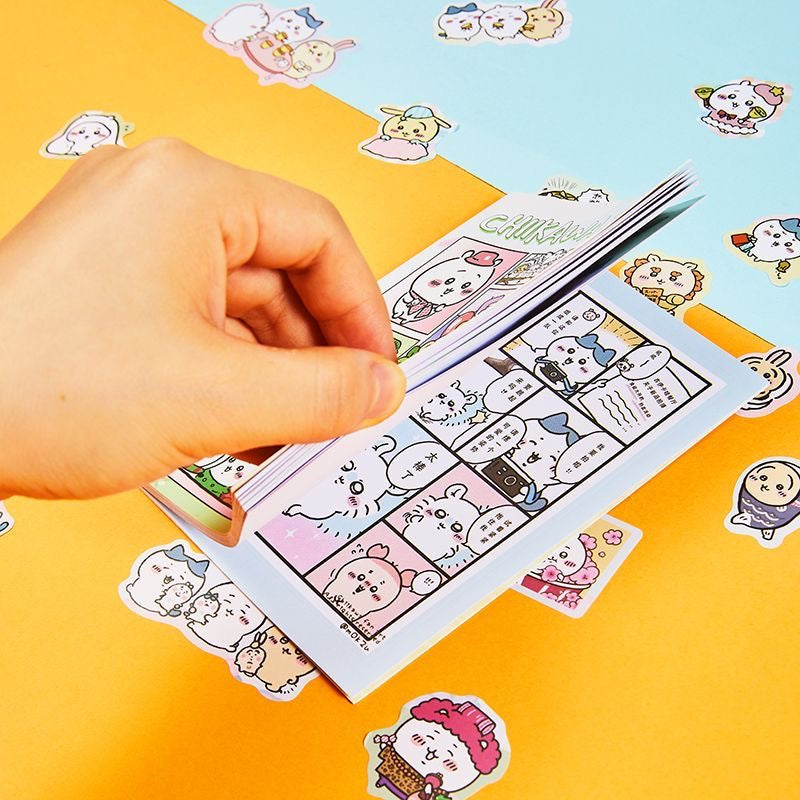 20Pages Chiikawa Sticker Book Set Of 4