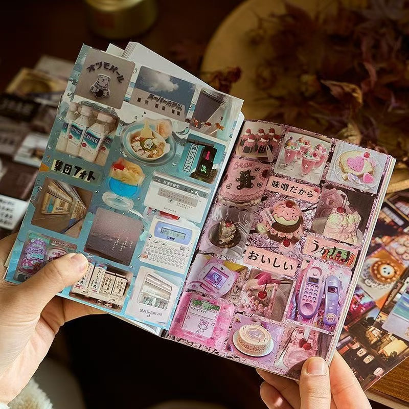 20 Pages Dessert Japaneses Sticker Book