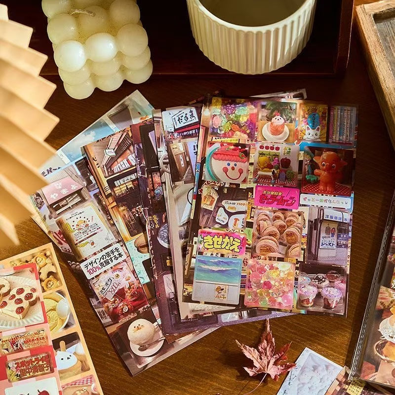 20 Pages Dessert Japaneses Sticker Book