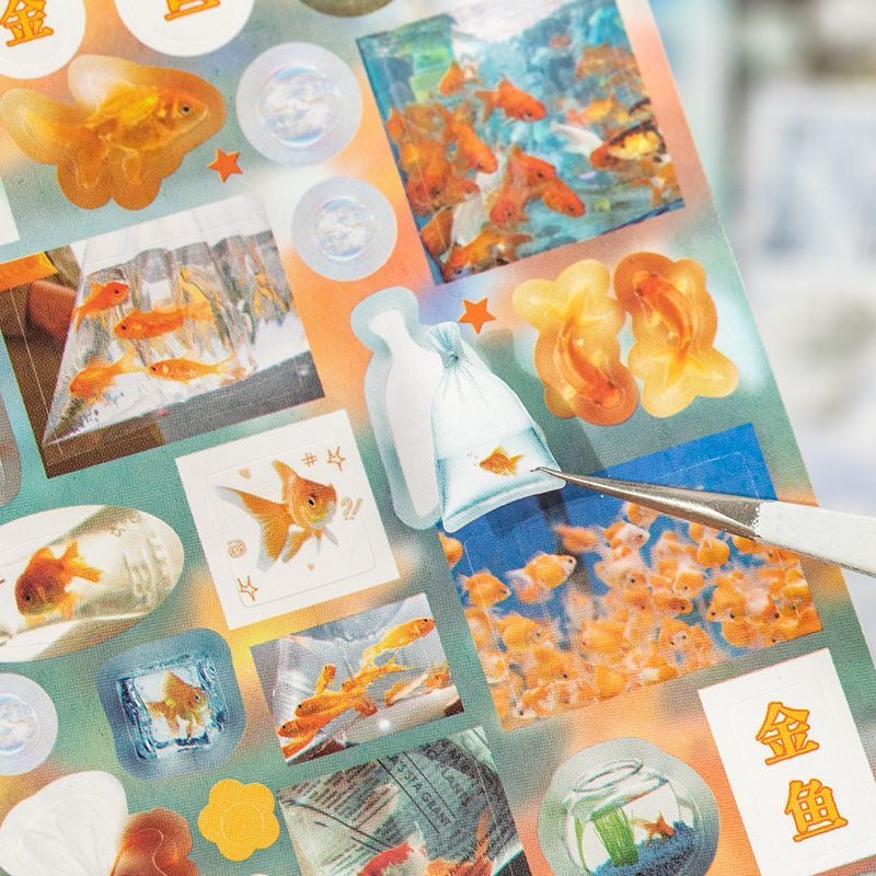 20 Pages Retro Flash Japanese Sticker Book