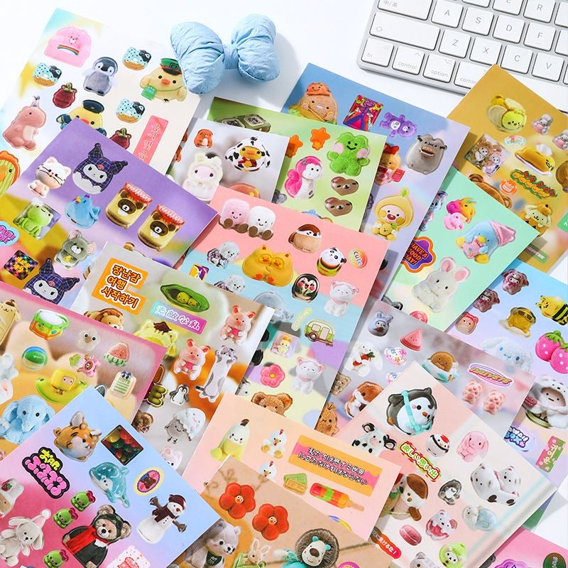 20Pages Toy Paradise Treasure Box Sticker Books