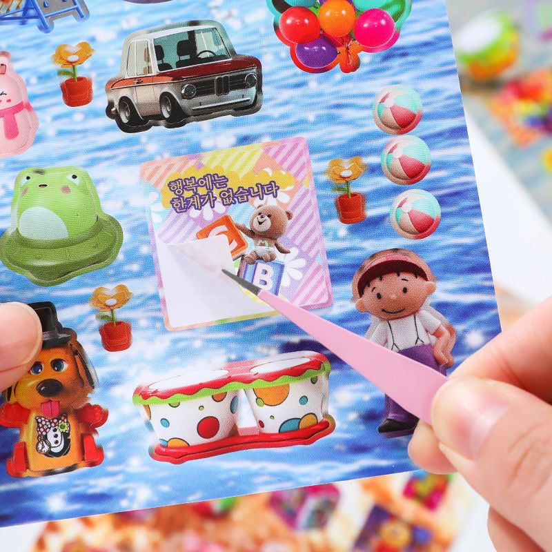 20Pages Toy Paradise Treasure Box Sticker Books
