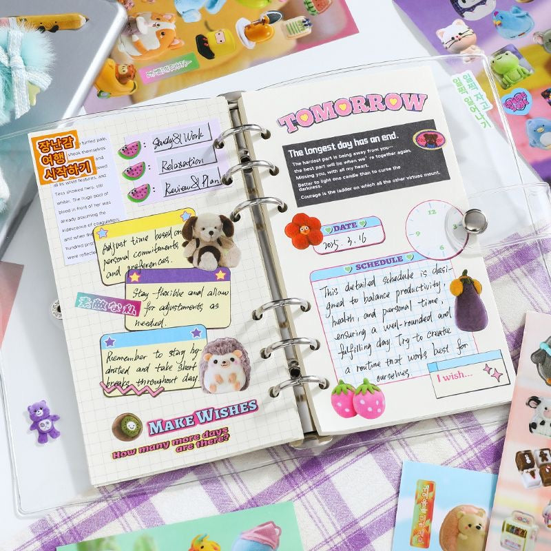 20Pages Toy Paradise Treasure Box Sticker Books