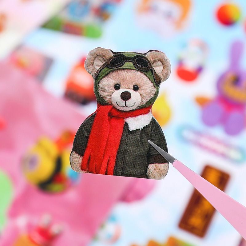 20Pages Toy Paradise Treasure Box Sticker Books