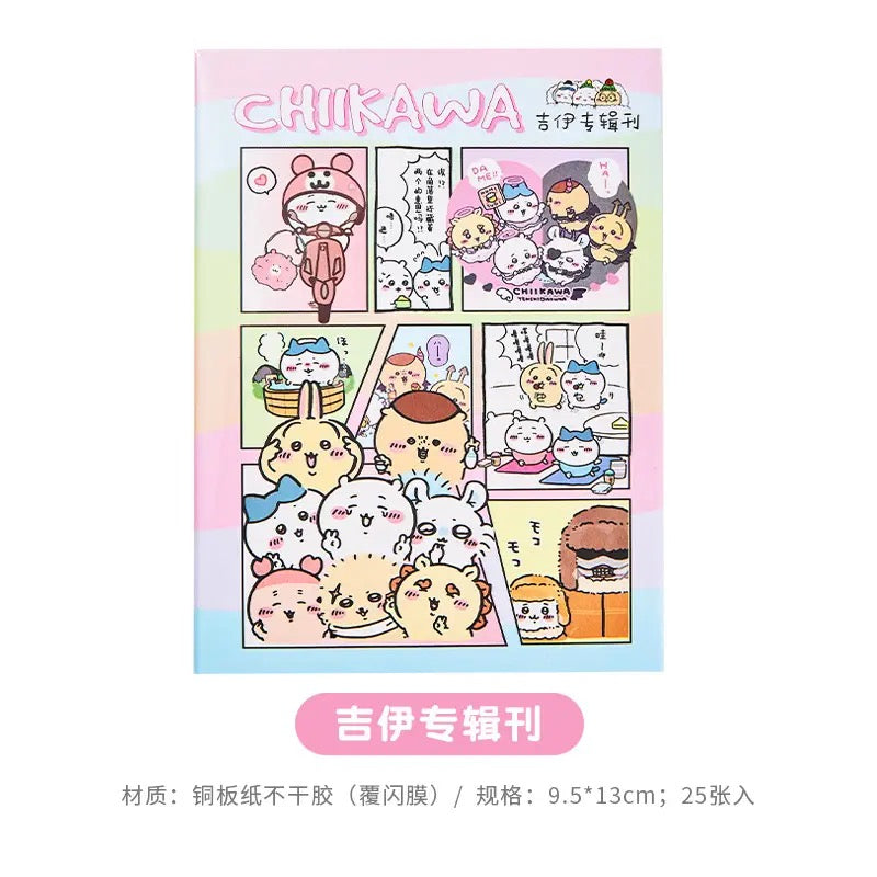 20Pages Chiikawa Sticker Book Set Of 4