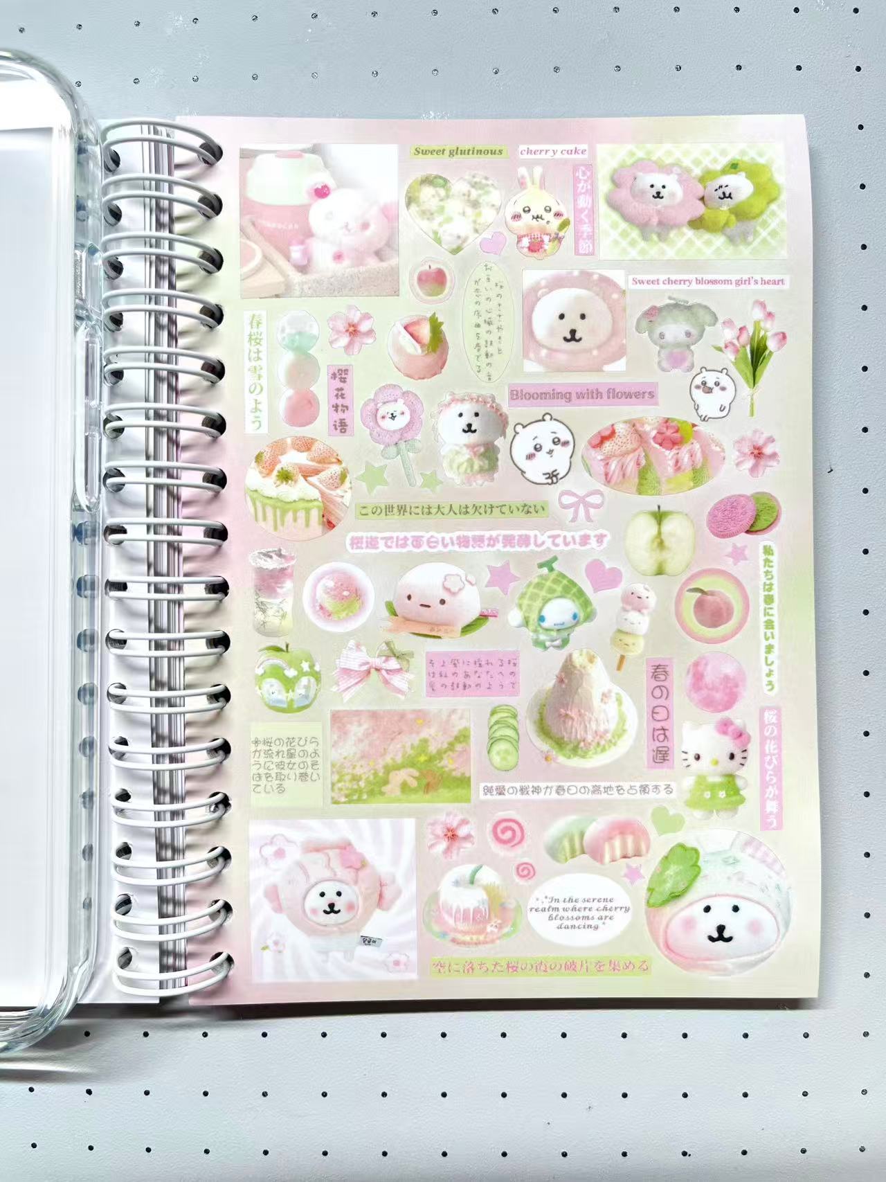 【Limited Edition 11】Cream Fantasia Sticker Book Handmade Sticker Phone Case