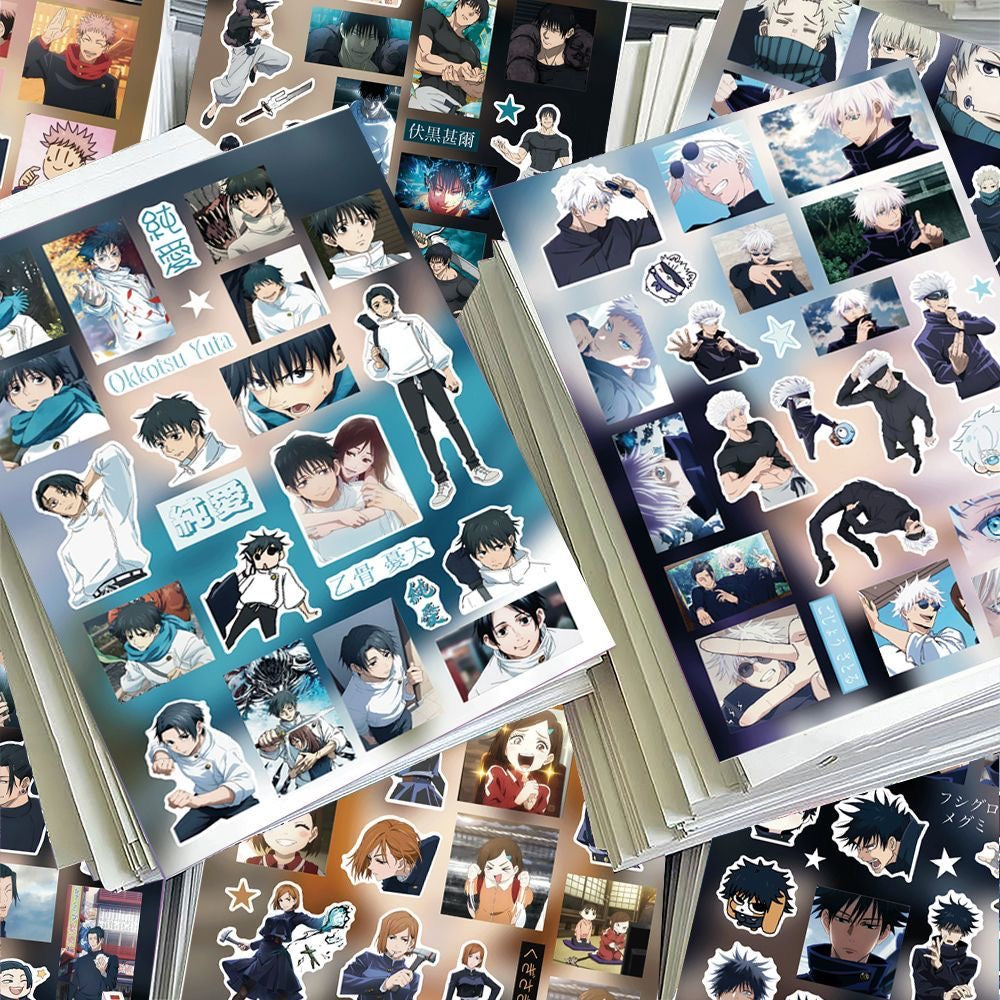8 Sheets Jujutsu Kaisen‌ Stickers