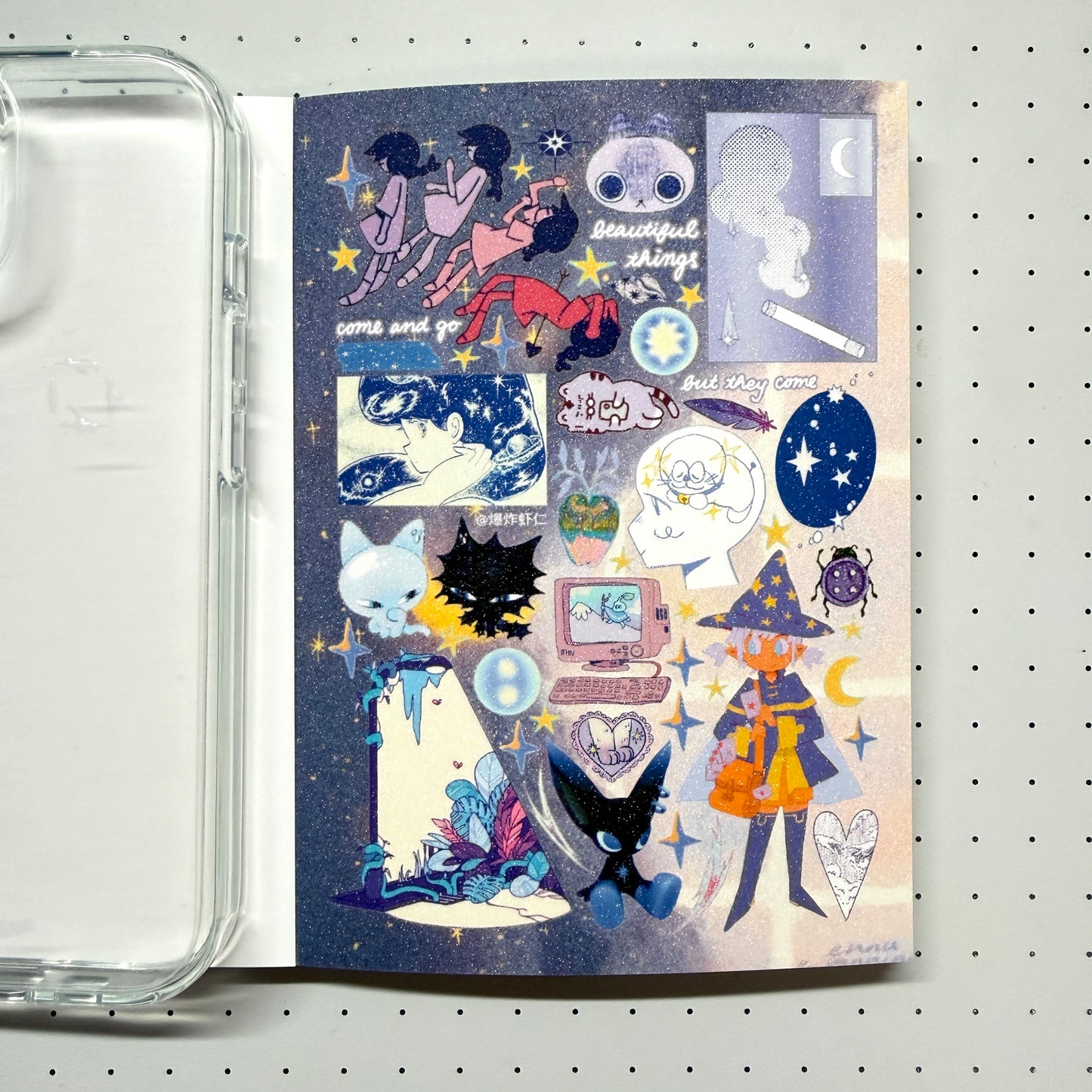 【Limited Edition 13】Soul Resonance Sticker Book Handmade Sticker Phone Case