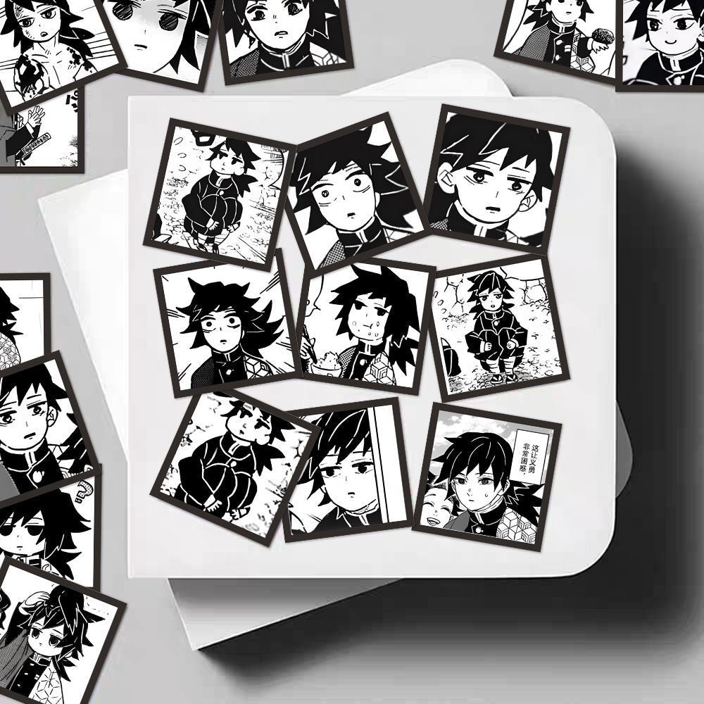 120pcs Demon Slayer Giyu Stickers