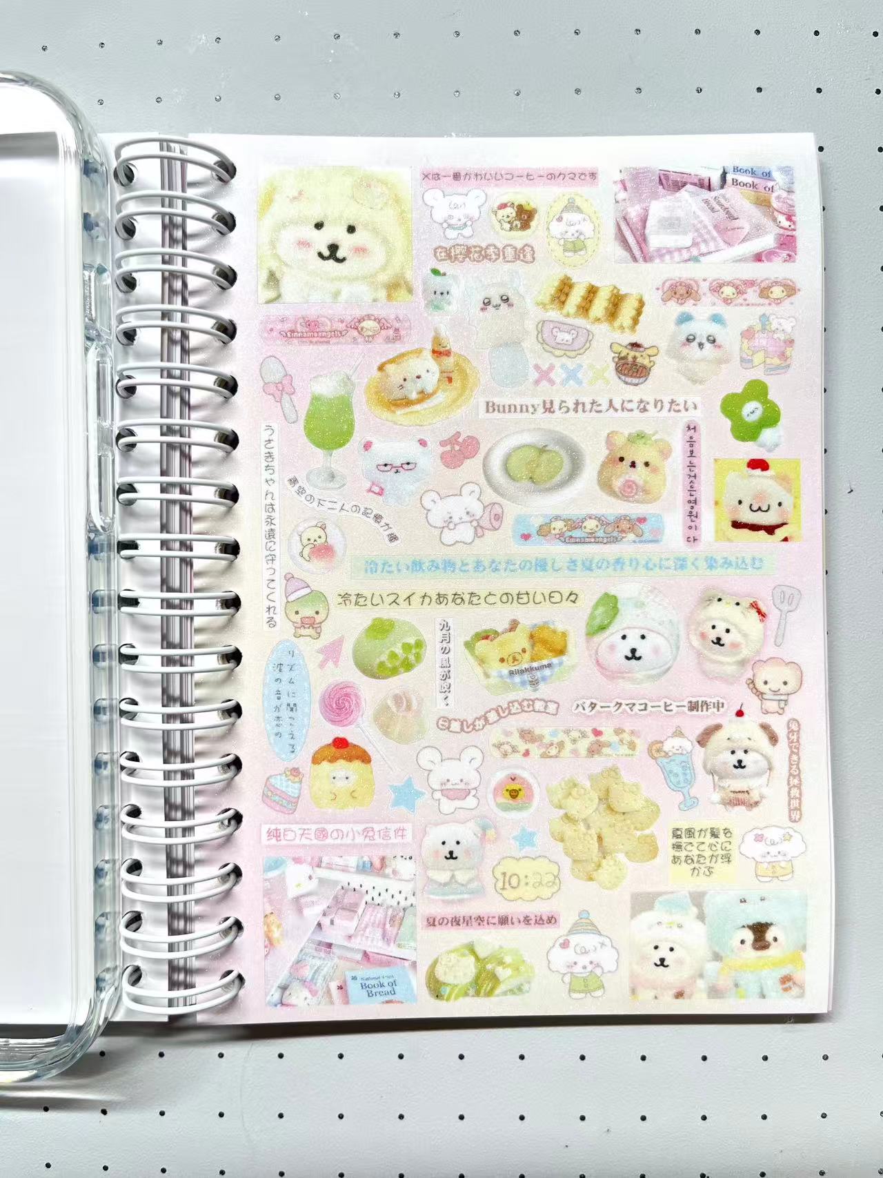 【Limited Edition 11】Cream Fantasia Sticker Book Handmade Sticker Phone Case