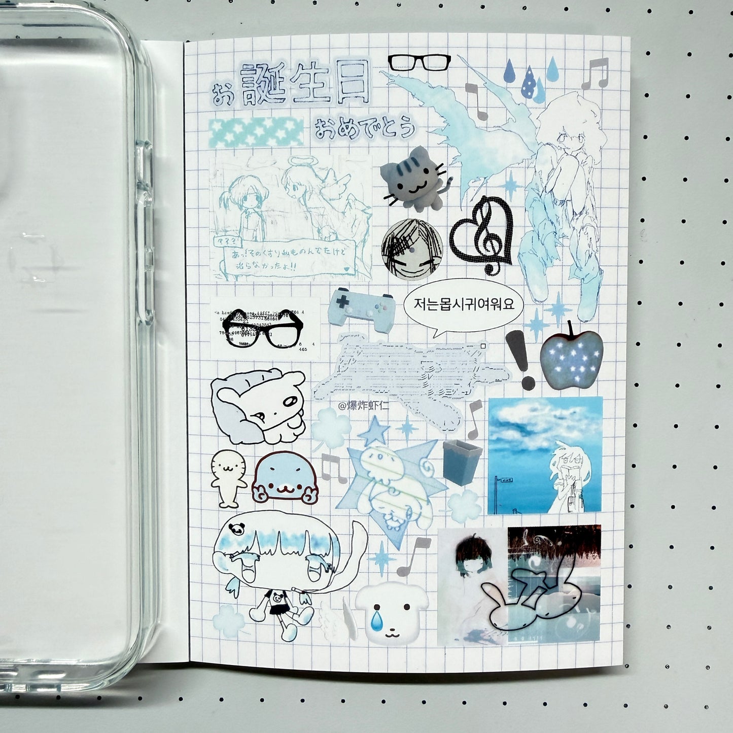 【Limited Edition 13】Soul Resonance Sticker Book Handmade Sticker Phone Case
