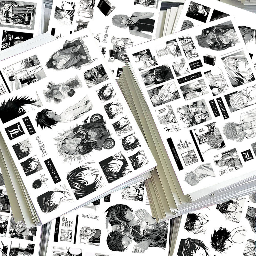8 Sheets Death Note Stickers