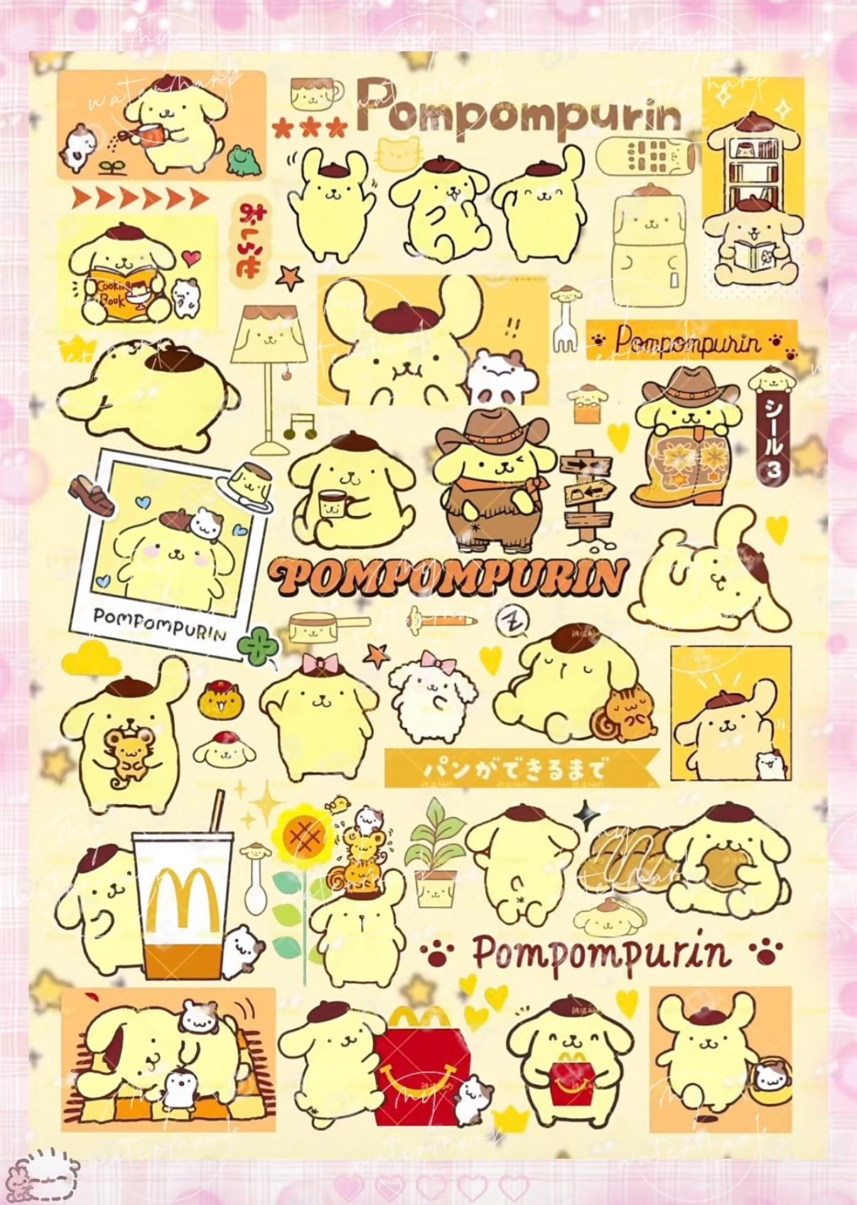 【Pre-Order】Wonderland Shop Sticker Book(Single Pages Can Be Purchased Individually)