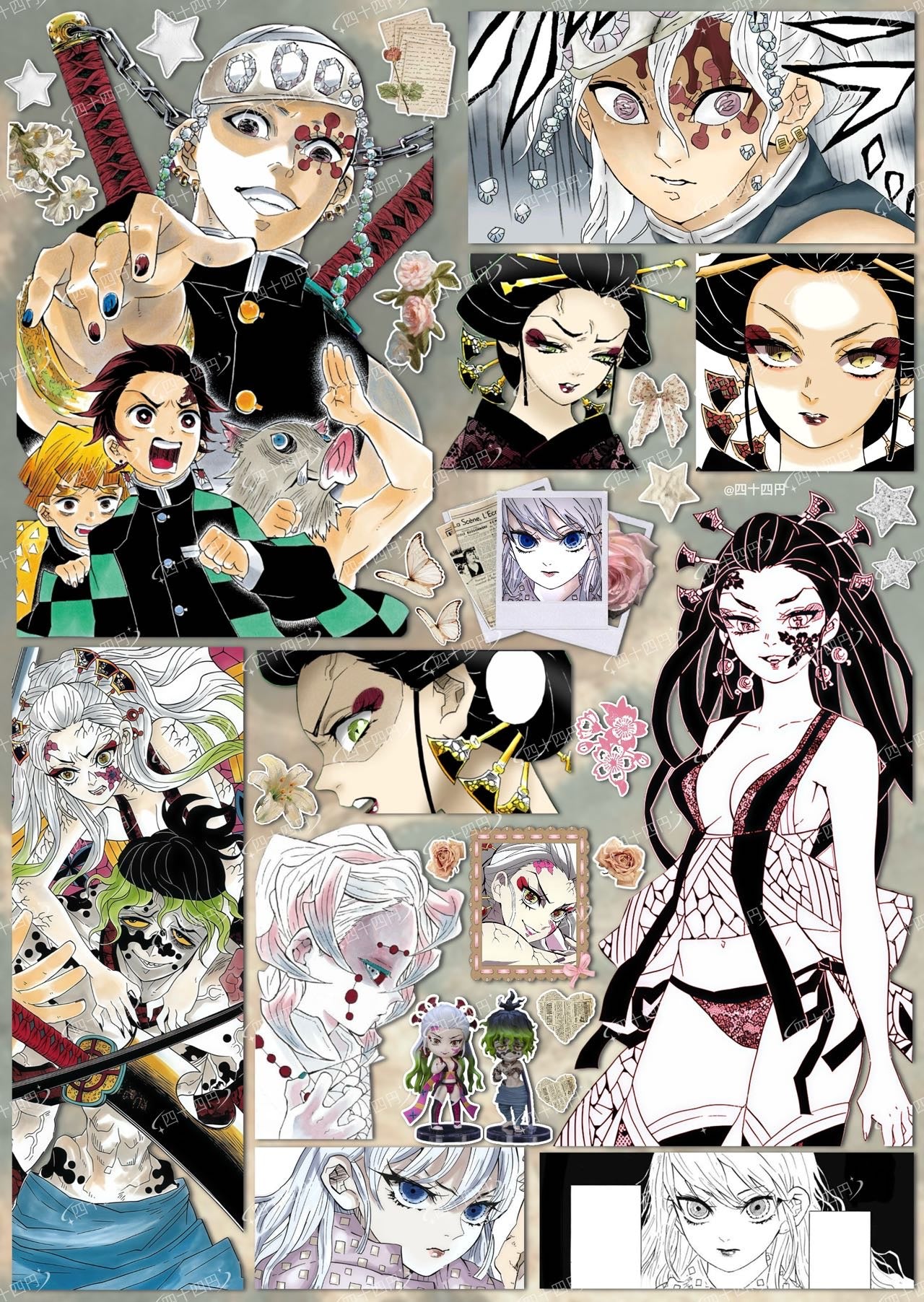 【Pre-Order】Demon Slayer Sticker Book(Single Pages Can Be Purchased Individually)