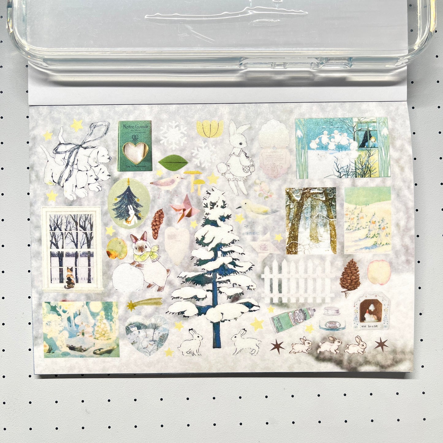 【Limited Edition 9】Steal a moment of leisure Sticker Book Handmade Sticker Phone Case